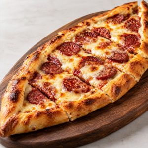 Kaşarlı Sucuklu Pide
